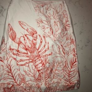 HD Paris from Anthropologie lobster skirt